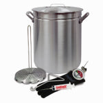 BARBOUR INTERNATIONAL Bayou Classic 42 Qt. Outdoor Turkey Fryer Pot
