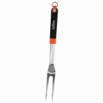 MR BAR-B-Q PRODUCTS Mr. BAR-B-Q 20171Y Deluxe Grill Fork, Stainless Steel Blade, TPR Handle OUTDOOR LIVING & POWER EQUIPMENT MR BAR-B-Q PRODUCTS