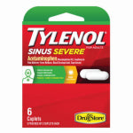 MIDWEST DISTRIBUTION Tylenol Sinus Severe Cablets, 6-Ct. HOUSEWARES MIDWEST DISTRIBUTION