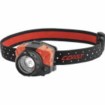 COAST Coast FL85 Headlight, Alkaline Battery, LED Lamp, 615 Lumens, 600 ft Beam Distance, 135 min Run Time, Black ELECTRICAL COAST