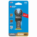 MILWAUKEE ELECTRIC TOOL CORP One Fit Storm Titanium Wood & Nails Oscillating Multi-Tool Blade, 1-1/4 In. TOOLS MILWAUKEE ELECTRIC TOOL CORP