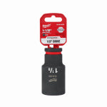 MILWAUKEE ELECTRIC TOOL CORP Shockwave SAE Deep-Well 6-Point Impact Socket, 1/2 In. Drive, 1-1/8 In. TOOLS MILWAUKEE ELECTRIC TOOL CORP