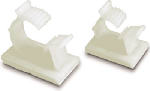 GB Gardner Bender GKK-1538 Cable Holder, Clamping Range: 3/8 in, Nylon/Plastic, White, Adhesive ELECTRICAL GB