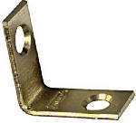 ASSA ABLOY AMERICAS RESIDENTIALI NC 4-Pk., 1 In. Brass Corner Iron HARDWARE & FARM SUPPLIES ASSA ABLOY AMERICAS RESIDENTIALI NC