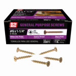 PRIMESOURCE BUILDING PROD. LB #6X1-1/4" GLD SCREW HARDWARE & FARM SUPPLIES PRIMESOURCE BUILDING PROD.