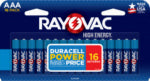 ENERGIZER High Energy AAA (Triple A) Alkaline Batteries, 16 Pack ELECTRICAL ENERGIZER