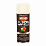KRYLON DIVERSIFIED BRANDS Fusion All-In-One Spray Paint + Primer, Satin Dover White, 12-oz.