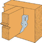 SIMPSON STRONG-TIE Simpson Strong-Tie LU LU24 Joist Hanger, 3-1/8 in H, 1-1/2 in D, 1-9/16 in W, 2 x 4 in, Steel, Galvanized/Zinc HARDWARE & FARM SUPPLIES SIMPSON STRONG-TIE