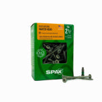 SPAX #8 x 2-1/2" Exterior Wafer Head Wood Deck Screws Construction Torx T-Star Plus (120 EA) 1 LB HARDWARE & FARM SUPPLIES SPAX