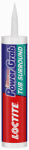 LOCTITE Loctite Power Grab 2546759 Tub Surround Adhesive, Solid, Mild Acrylic, White, 10 oz Cartridge PAINT LOCTITE