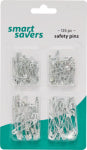 WISEARN MANUFACTURING CO. LIMITED SS 125PK Safety Pins HOUSEWARES WISEARN MANUFACTURING CO. LIMITED