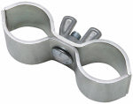 ASSA ABLOY AMERICAS RESIDENTIALI NC Pipe Clamp, Zinc, 1-5/8 In. HARDWARE & FARM SUPPLIES ASSA ABLOY AMERICAS RESIDENTIALI NC
