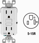 LEVITON MFG CO WHT WTHPFTMPGFCIOUTLET ELECTRICAL LEVITON MFG CO