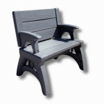 NORTON HOLDINGS DBA PREMIERE PRODUC Convert A Chair Platinum Gray Foldable Chair