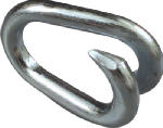 ASSA ABLOY AMERICAS RESIDENTIALI NC Lap Connecting Link, Zinc, 1/8 In. HARDWARE & FARM SUPPLIES ASSA ABLOY AMERICAS RESIDENTIALI NC