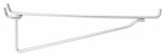 ASSA ABLOY AMERICAS RESIDENTIALI NC Pegboard Shelf Bracket, Galvanized Steel, 8 In.