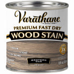 VARATHANE Varathane 370870 Premium Fast Dry Stain, Western Oak, Liquid, 0.5 pt PAINT VARATHANE