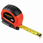 STANLEY TOOLS 3/4"X16' ORG Tape Rule TOOLS STANLEY TOOLS