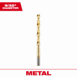 MILWAUKEE ELECTRIC TOOL CORP Thunderbolt Titanium Drill Bit, 9/32 In.