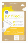 GE GE Sun Filled 93129186 LED Light Bulb, BR30 Lamp, 65 W Equivalent, E26 Medium Lamp Base, Dimmable, White ELECTRICAL GE
