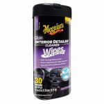 MEGUIARS INC Car Interior Cleaning Wipes, 30-Ct.