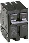 EATON CORPORATION Interchangeable Circuit Breaker, Double Pole, 15A, 120/240-Volt