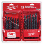 MILWAUKEE Milwaukee Thunderbolt 48-89-2802 Drill Bit Set, 29-Piece, Steel, Black Oxide TOOLS MILWAUKEE