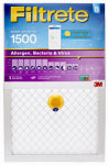 FILTRETE Filtrete S-2001-4 Air Filter, 25 in L, 16 in W, 12 MERV, 1500 MPR PLUMBING, HEATING & VENTILATION FILTRETE