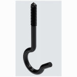 ASSA ABLOY AMERICAS RESIDENTIALI NC Ceiling Hooks, Black, 25-Lb. Load, 2.5 In., 3-Pk. HARDWARE & FARM SUPPLIES ASSA ABLOY AMERICAS RESIDENTIALI NC