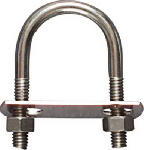 ASSA ABLOY AMERICAS RESIDENTIALI NC U-Bolt, Stainless Steel, 5/16 x 1-3/8 x 2-1/2-In, HARDWARE & FARM SUPPLIES ASSA ABLOY AMERICAS RESIDENTIALI NC