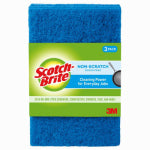 3M COMPANY Non-Scratch Scour Pads, 3-Pk.