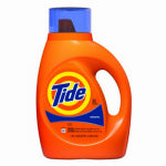 TIDE Tide 40213 Laundry Detergent, 42 oz, Bottle, Liquid, Original CLEANING & JANITORIAL SUPPLIES TIDE
