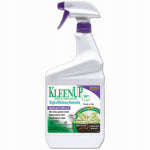 BONIDE Bonide KleenUp he 757 Ready-to-Use Weed and Grass Killer, Liquid, Off-White/Yellow, 1 qt LAWN & GARDEN BONIDE