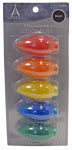 VAST LIGHTING CORP. Christmas Lights LED Replacement Bulb, C9, Multi-Color Ceramic, 5-Pk.