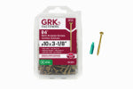 ITW BRANDS GRK R4 #10 x 3-1/8" Screws 70-Ct.