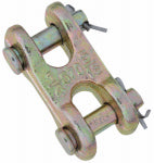 ASSA ABLOY AMERICAS RESIDENTIALI NC Double Clevis Link, Yellow Chromate, 1/4 & 5/16 In.