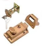 BELWITH PRODUCTS LLC Satin Nickel Night Spring Latch