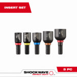 MILWAUKEE Milwaukee 49-66-4563 Nut Driver Set, 5-Piece, Insert Magnetic, Steel TOOLS MILWAUKEE