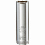 DEWALT DEWALT DWMT86098OSP Drive Hand Socket, 10 mm Socket, 1/4 in Drive, 6-Point, Steel, Polished Chrome Vanadium TOOLS DEWALT