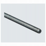 ASSA ABLOY AMERICAS RESIDENTIALI NC Threaded Steel Rod, 14 TPI, 7/16 x 72 In.