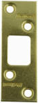 ASSA ABLOY AMERICAS RESIDENTIALINC. Deadbolt Strike, Polished Brass HARDWARE & FARM SUPPLIES ASSA ABLOY AMERICAS RESIDENTIALINC.