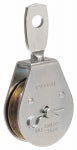 CAMPBELL CHAIN Campbell T7550301 Pulley, Single Sheave, 3/8 in Rope, 420 lb Working Load, 1-1/2 in Sheave, Zinc HARDWARE & FARM SUPPLIES CAMPBELL CHAIN