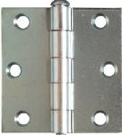ASSA ABLOY AMERICAS RESIDENTIALI NC 2-Pk., 2-1/2 x 2-1/2 In. Zinc Broad Light-Duty Hinges HARDWARE & FARM SUPPLIES ASSA ABLOY AMERICAS RESIDENTIALI NC