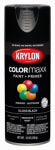 KRYLON Krylon K05505007 Enamel Spray Paint, 12 oz Can, 25 sq-ft Coverage Area, Solvent Base, Gloss, Black PAINT KRYLON