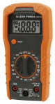 KLEIN Klein Tools MM325 Digital Multimeter, 600 VAC/VDC, 10 A, LCD Display, Black/Orange ELECTRICAL KLEIN