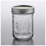 NEWELL BRANDS DISTRIBUTION LLC Mason Canning Jars with Lids, Wide-Mouth, 16 oz., 12-Pk HOUSEWARES NEWELL BRANDS DISTRIBUTION LLC