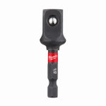 MILWAUKEE ELECTRIC TOOL CORP Shockwave Socket Adapter, 1/4 In. Hex to 1/2 In. Square