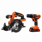 BLACK & DECKER/DEWALT 20V MAX* POWERCONNECT��� Cordless Drill/Driver and Circular Saw Combo Kit, Battery and Charger Included TOOLS BLACK & DECKER/DEWALT