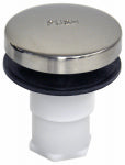 DANCO COMPANY Touch-Toe Bathtub Drain Stopper, Brushed Nickel