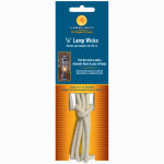 LAMPLIGHT Lamplight 9997 Replacement Round Wick, Cotton, For: Most Lamplight Oil Lamp With Ultra-Pure or Medallion Lamp Oil HOUSEWARES LAMPLIGHT